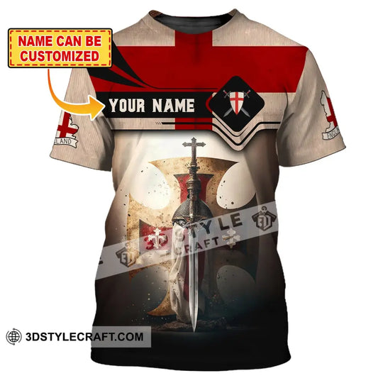 Unisex Shirt, Custom Name England Shirt, England Polo Long Sleeve, English Gift style option 1