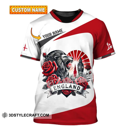 Unisex Shirt, Custom Name England Shirt, England Polo Long Sleeve, English Gift style option 1