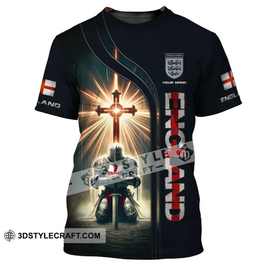 Unisex Shirt, Custom Name England Shirt, United Kingdom Polo Long Sleeve, English Shirt style option 2