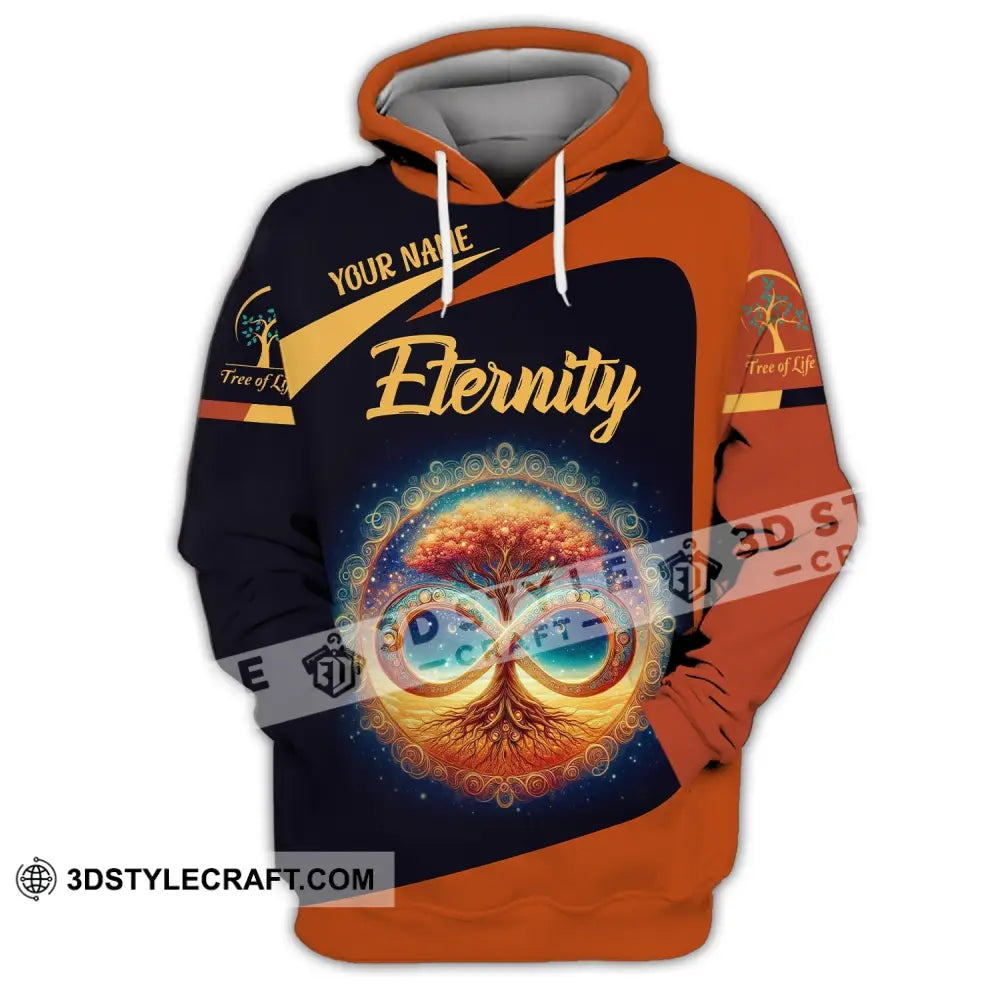 Unisex Shirt - Custom Name Eternity Hoodie / S T-Shirt