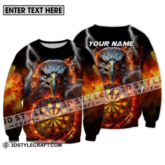 Unisex Shirt - Custom Name Fire Eagle Darts Shirt style option 4
