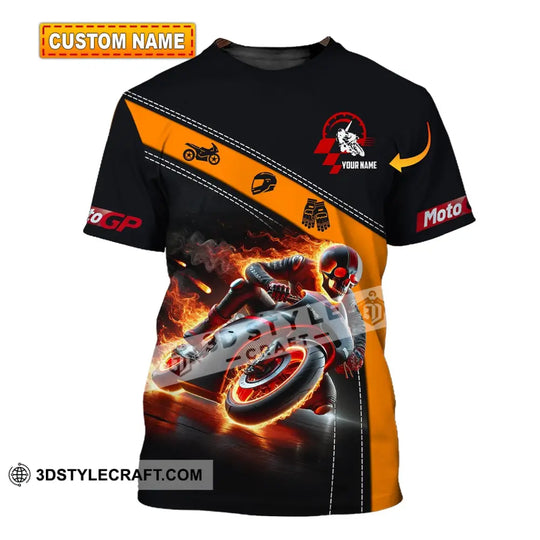 Unisex Shirt - Custom Name Shirt Fire Rider style option 1