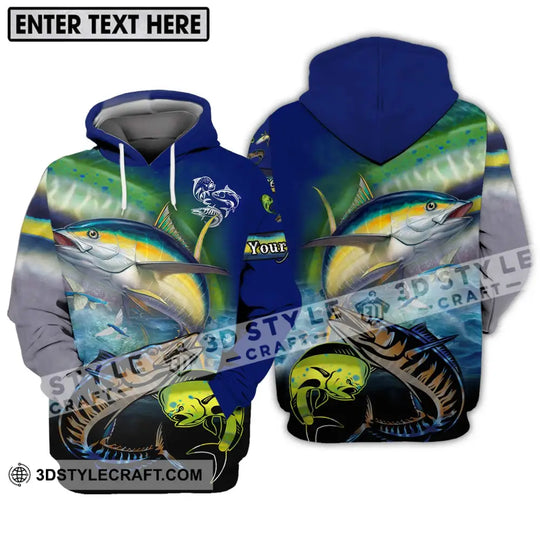 Unisex Shirt - Custom Name Fishing Shirt style option 3