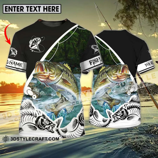 Unisex Shirt - Custom Name Fishing Lover Shirt style option 1