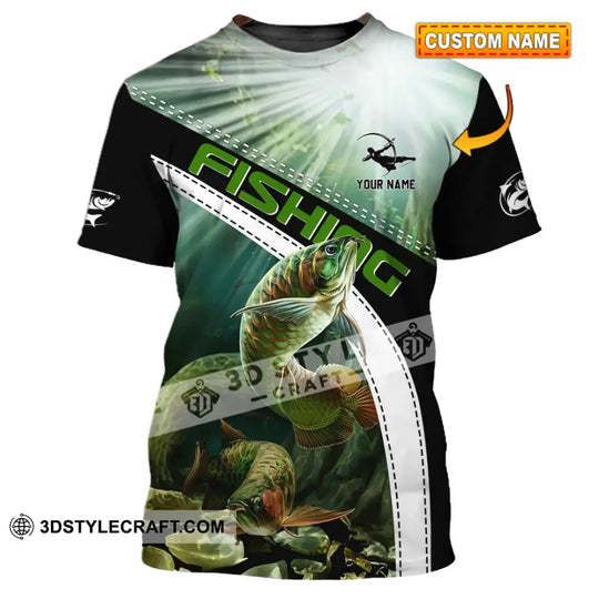 Unisex Shirt - Custom Name Fishing Lover Shirt style option 1