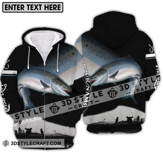 Unisex Shirt - Custom Name Fishing Team Shirt style option 2