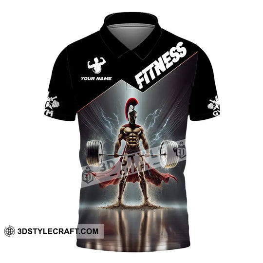 Unisex Shirt, Custom Name Fitness Shirt, Work Out Long Sleeve, Gym Shirt style option 4