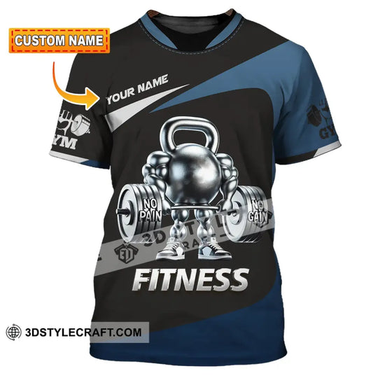 Unisex Shirt, Custom Name Fitness Shirt, Work Out Long Sleeve, Gym Shirt style option 1
