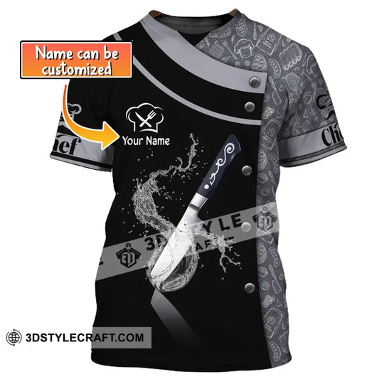 Unisex Shirt, Custom Name Shirt for Chef, Chef Apparel, Chefs Custom Gift style option 1