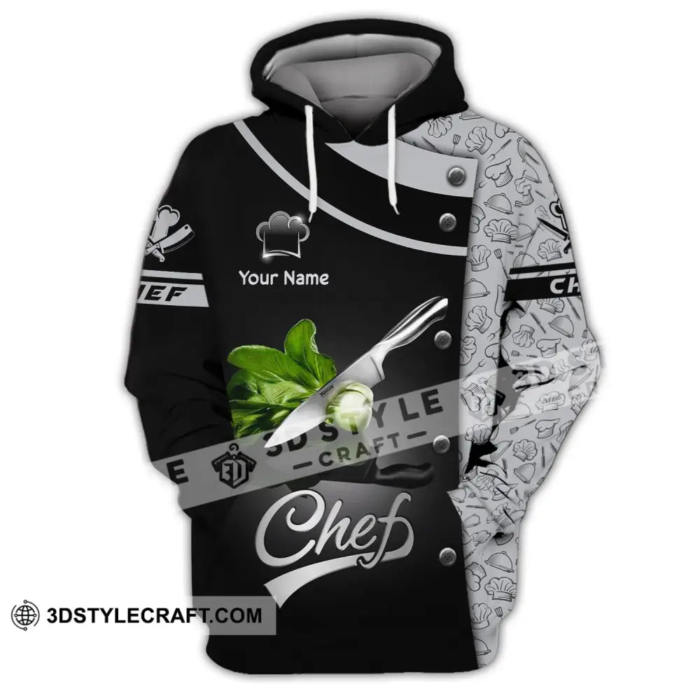 Unisex Shirt Custom Name For Chef Apparel T-Shirt Chefs Hoodie / S T-Shirt