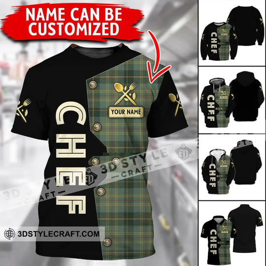 Unisex Shirt, Custom Name Shirt for Chef, Cooking Lover T-shirt, Chef Hoodie, Cooking Apparel style option 2