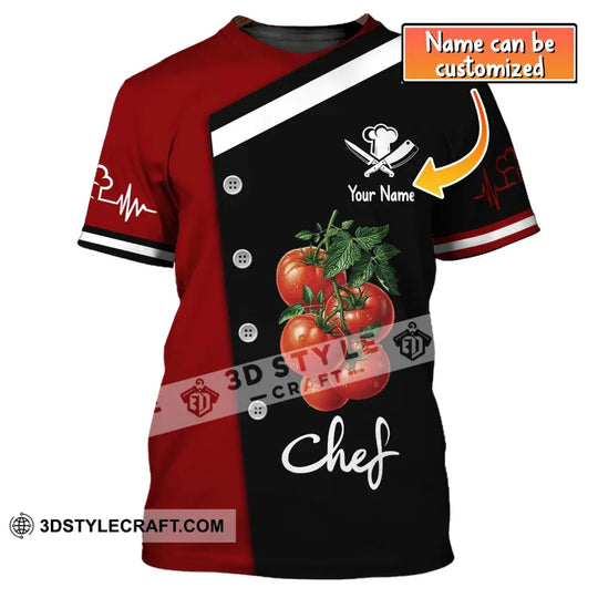 Unisex Shirt, Custom Name Shirt for Chef, Chef Hoodie Shirt, Chef Apparel style option 1
