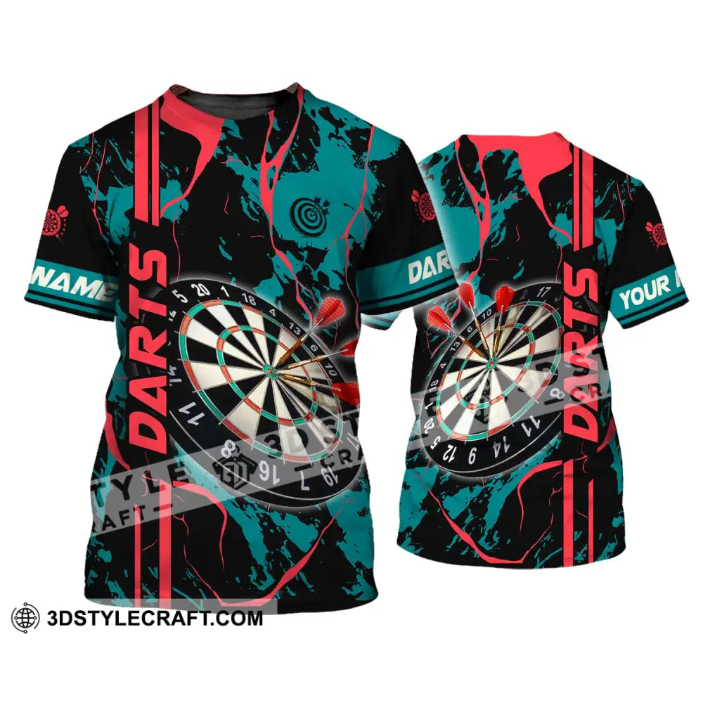 Unisex Shirt - Custom Name For Darts Lover T-Shirt / S T-Shirt