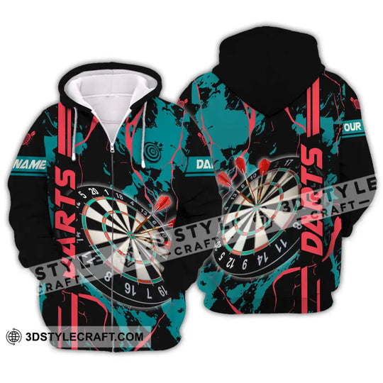 Unisex Shirt - Custom Name Shirt For Darts Lover style option 2