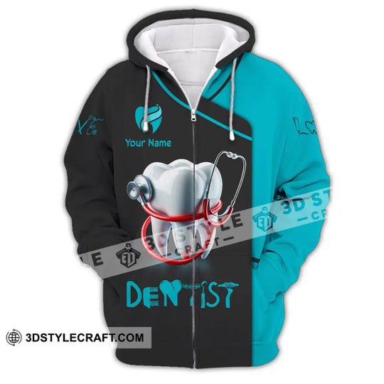 Unisex Shirt - Custom Name Shirt For Dentist style option 4