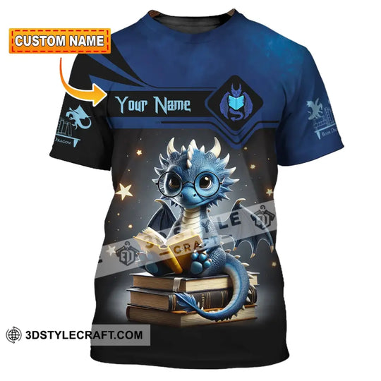 Unisex Shirt, Custom Name Shirt for Dragon Lover, Dragon T-Shirt Hoodie Long Sleeve Shirt style option 1