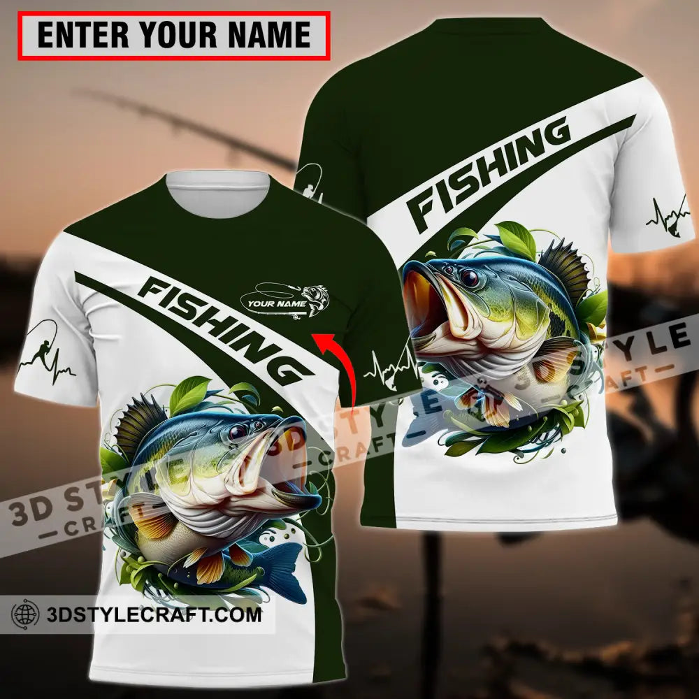 Unisex Shirt - Custom Name For Fisher Fishing T-Shirt