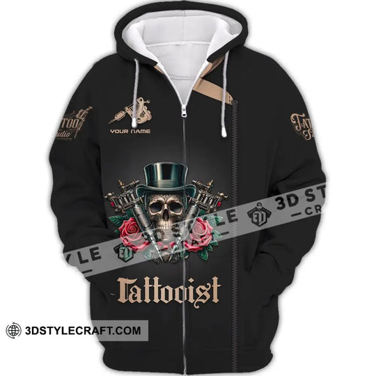 Unisex Shirt, Custom Name Shirt for Tattooist, Tattoo Artist Shirt, Gift for Tattooist style option 3