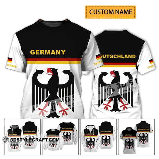 Unisex Shirt - Custom Name Shirt - Germany Deutschland K5 Shirt style option 2