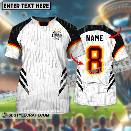 Unisex Shirt - Custom Name Shirt, Germany National Team Shirt style option 1