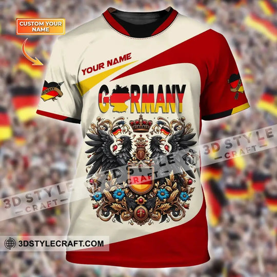 Unisex Shirt, Custom Name Germany T-Shirt, German Shirt, German Love Gift style option 2