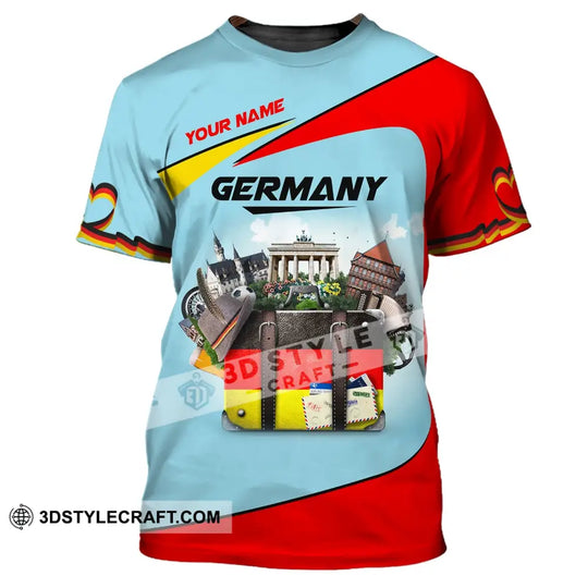 Unisex Shirt, Custom Name Germany T-Shirt, German Shirt, German Love Gift style option 3