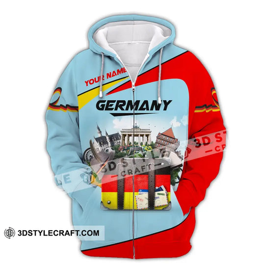 Unisex Shirt, Custom Name Germany T-Shirt, German Shirt, German Love Gift style option 4