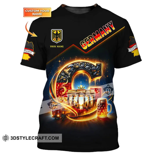 Unisex Shirt, Custom Name Germany T-Shirt, German Shirt, German Lover Gift style option 1