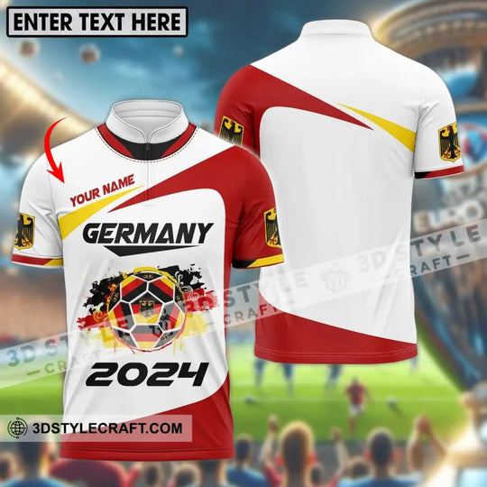Unisex Shirt, Custom Name Germany T-Shirt, German Polo Shirt, German Love Gift style option 1