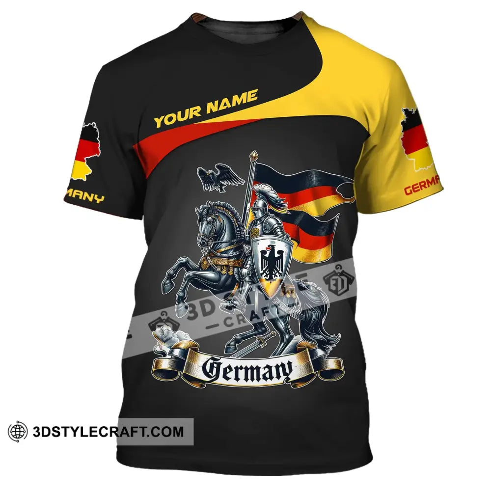 Unisex Shirt Custom Name Germany T-Shirt German Pride Gift / S