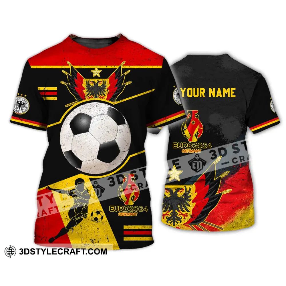 Unisex Shirt - Custom Name Germany Team Euro 2024 T-Shirt / S T-Shirt