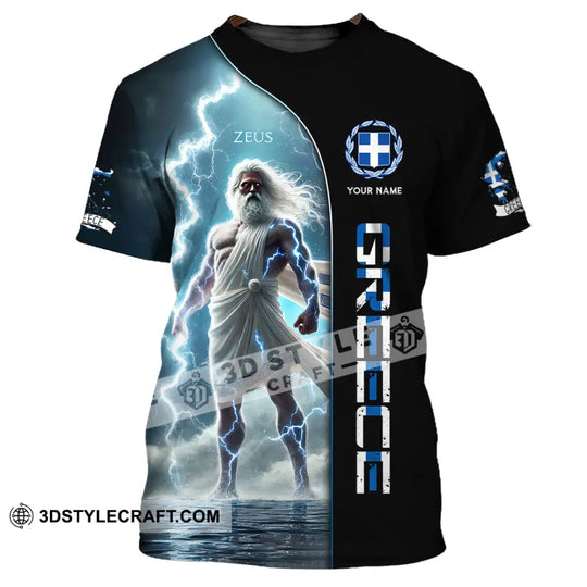 Unisex Shirt, Custom Name Greece Shirt, Greece T-Shirt, Greece Lover Gift style option 2