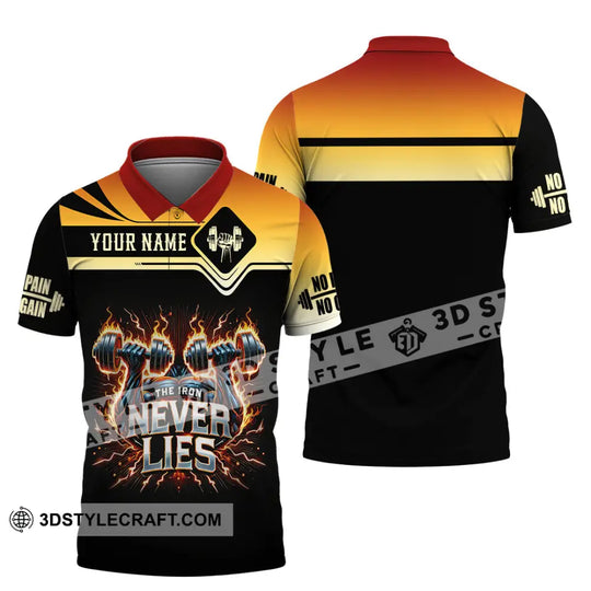 Unisex Shirt, Custom Name Gym Shirt, Work Out Long Sleeve, Weight Lifting Shirt style option 4