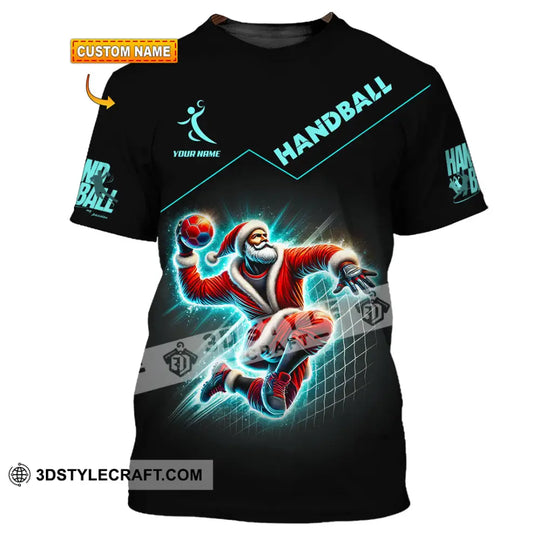 Unisex Shirt, Custom Name Handball Shirt, Handball Christmas Gift style option 1
