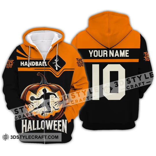Unisex Shirt - Custom Name Shirt Handball Player style option 3