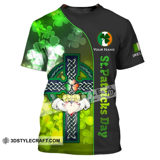 Unisex Shirt - Custom Name Shirt - Happy Saint Patrick's Day, Gift For St.Patrick's Day style option 2