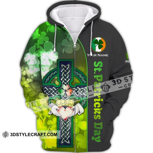 Unisex Shirt - Custom Name Shirt - Happy Saint Patrick's Day, Gift For St.Patrick's Day style option 4