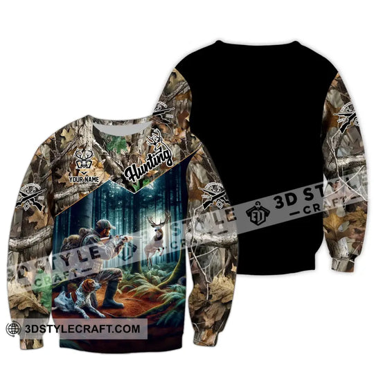 Unisex Shirt - Custom Name Hunting Shirt style option 4