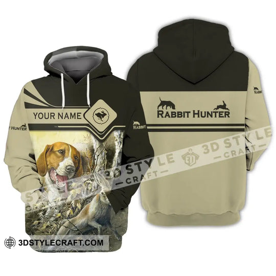 Unisex Shirt - Custom Name Shirt - Hunting Shirt, Hunting Name - Rabbit Hunting Lover style option 3