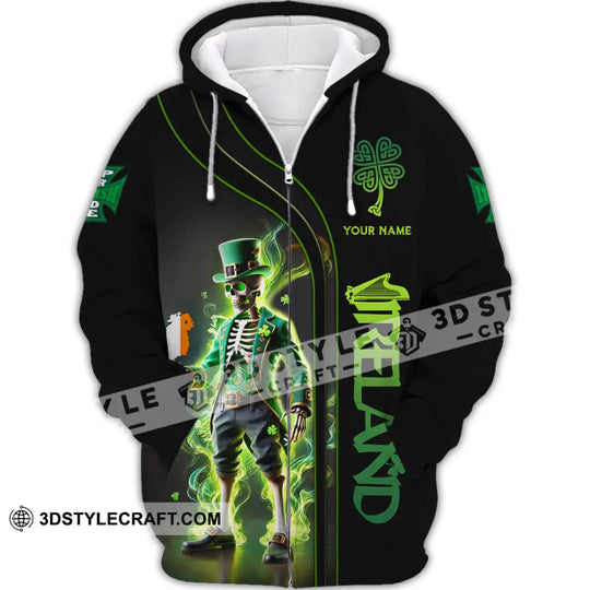 Unisex Shirt, Custom Name Ireland Shirt, Gift for Irish style option 3
