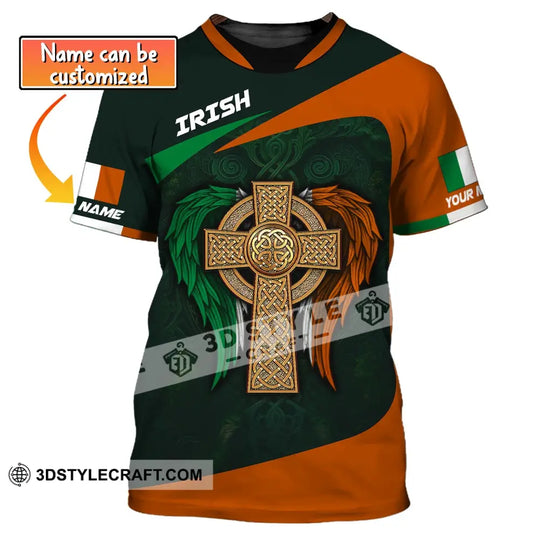 Unisex Shirt, Custom Name Ireland T-Shirt, Ireland Forever, Gift for Irish style option 1