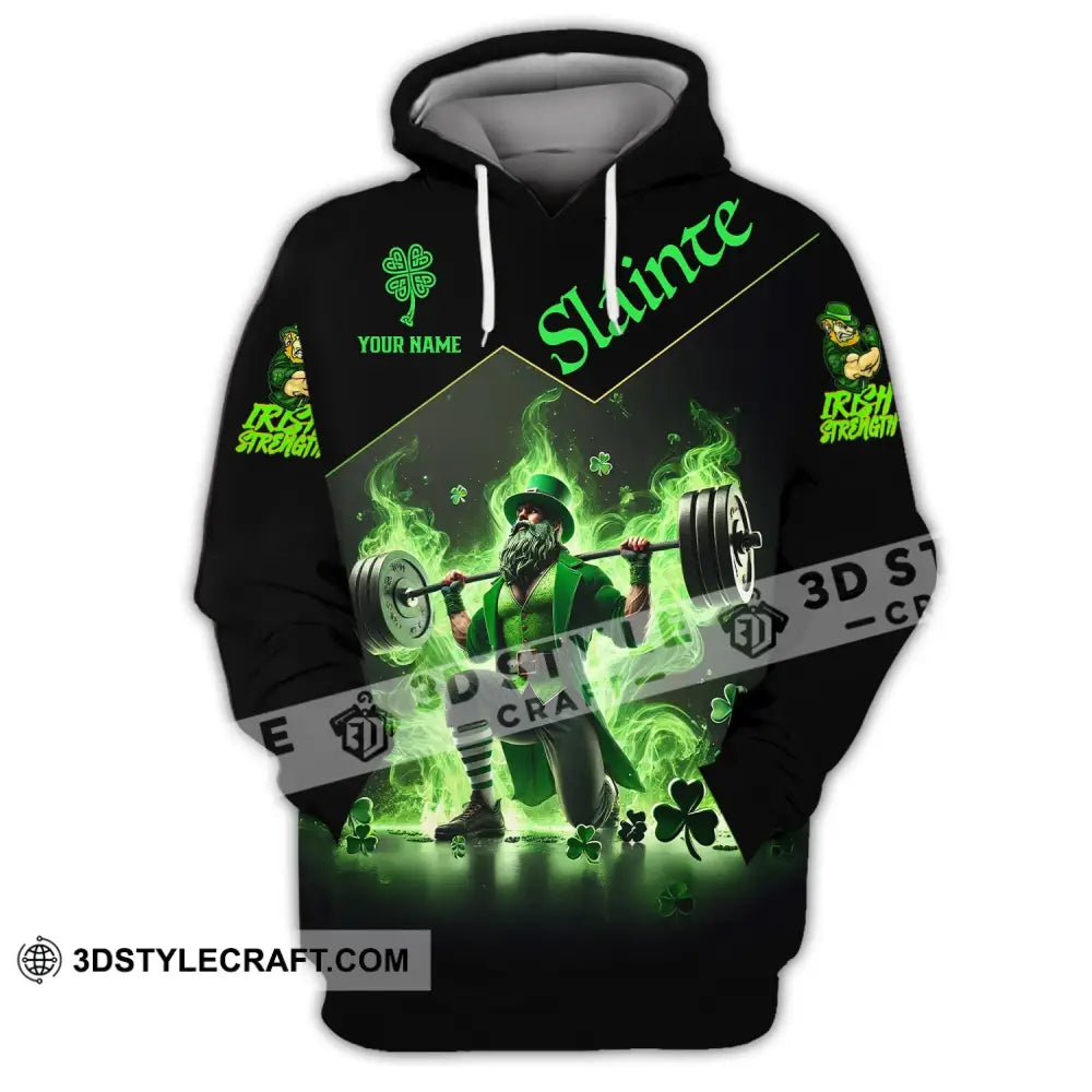 Unisex Shirt Custom Name Irish Ireland Love T-Shirt Hoodie / S T-Shirt