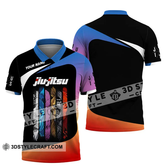 Unisex Shirt, Custom Name Jiujitsu Shirt, Jiujitsu Lover Gift style option 4