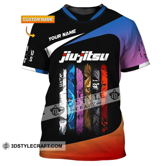 Unisex Shirt, Custom Name Jiujitsu Shirt, Jiujitsu Lover Gift style option 1