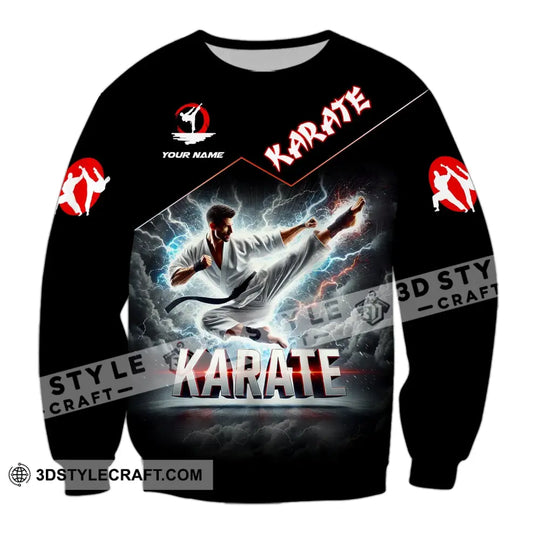 Unisex Shirt - Custom Name Shirt Karate style option 4
