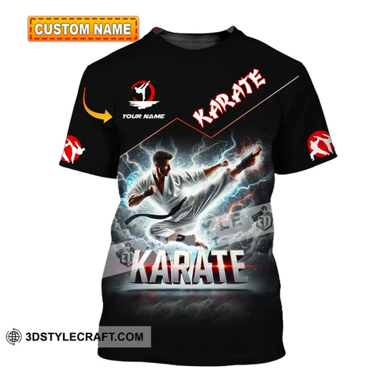 Unisex Shirt - Custom Name Shirt Karate style option 1