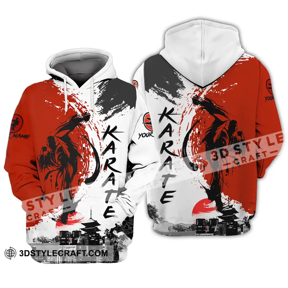 Unisex Shirt - Custom Name Karate Tradition Hoodie / S T-Shirt