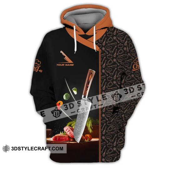 Unisex Shirt - Custom Name Shirt - Knife Of Chef style option 3