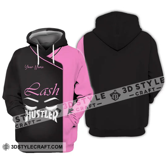 Unisex Shirt - Custom Name Shirt Lash Hustler style option 3