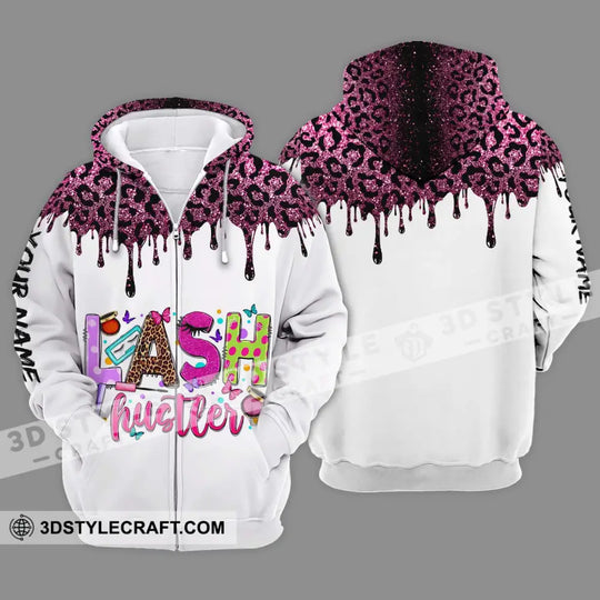 Unisex Shirt - Custom Name Shirt Lash Hustler style option 2